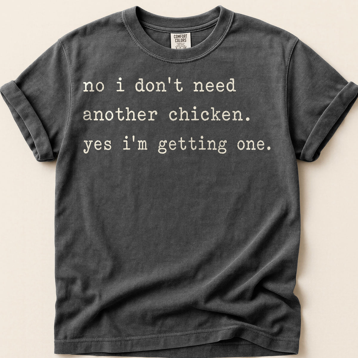 Another Chicken T-Shirt on Pepper