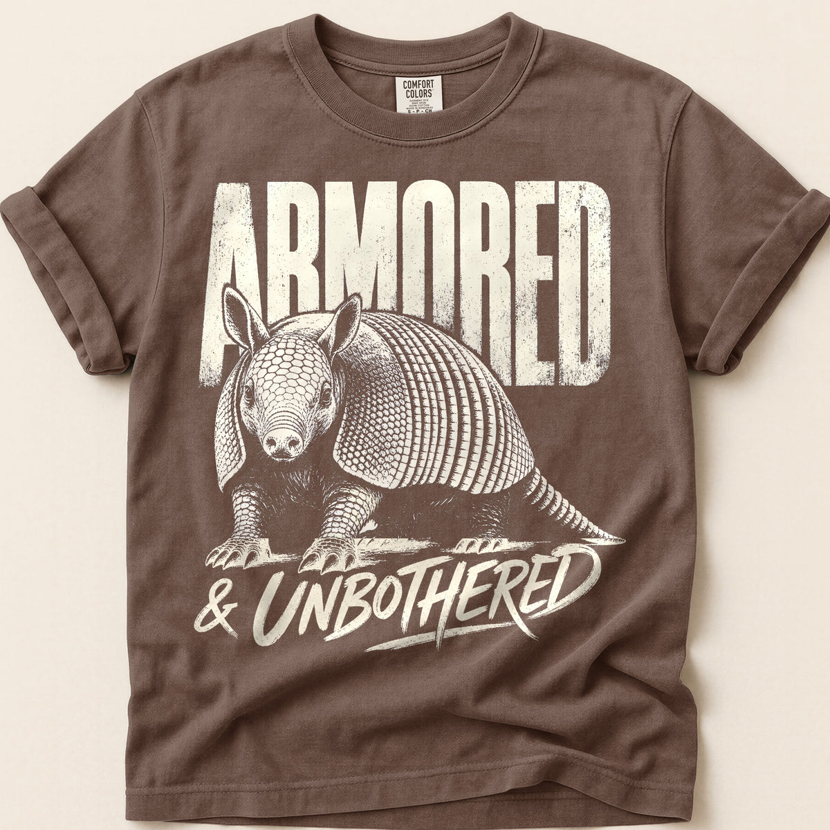 Armored Unbothered on Espresso