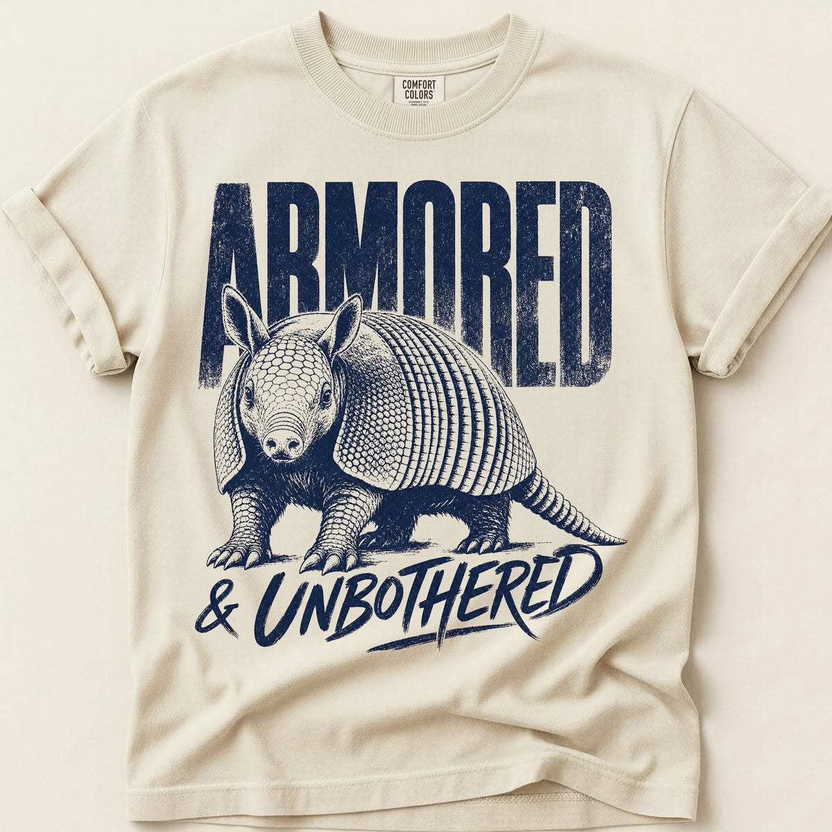 Armored Unbothered on Ivory