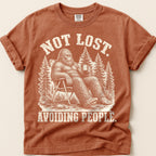Avoiding People Bigfoot T-Shirt on Yam