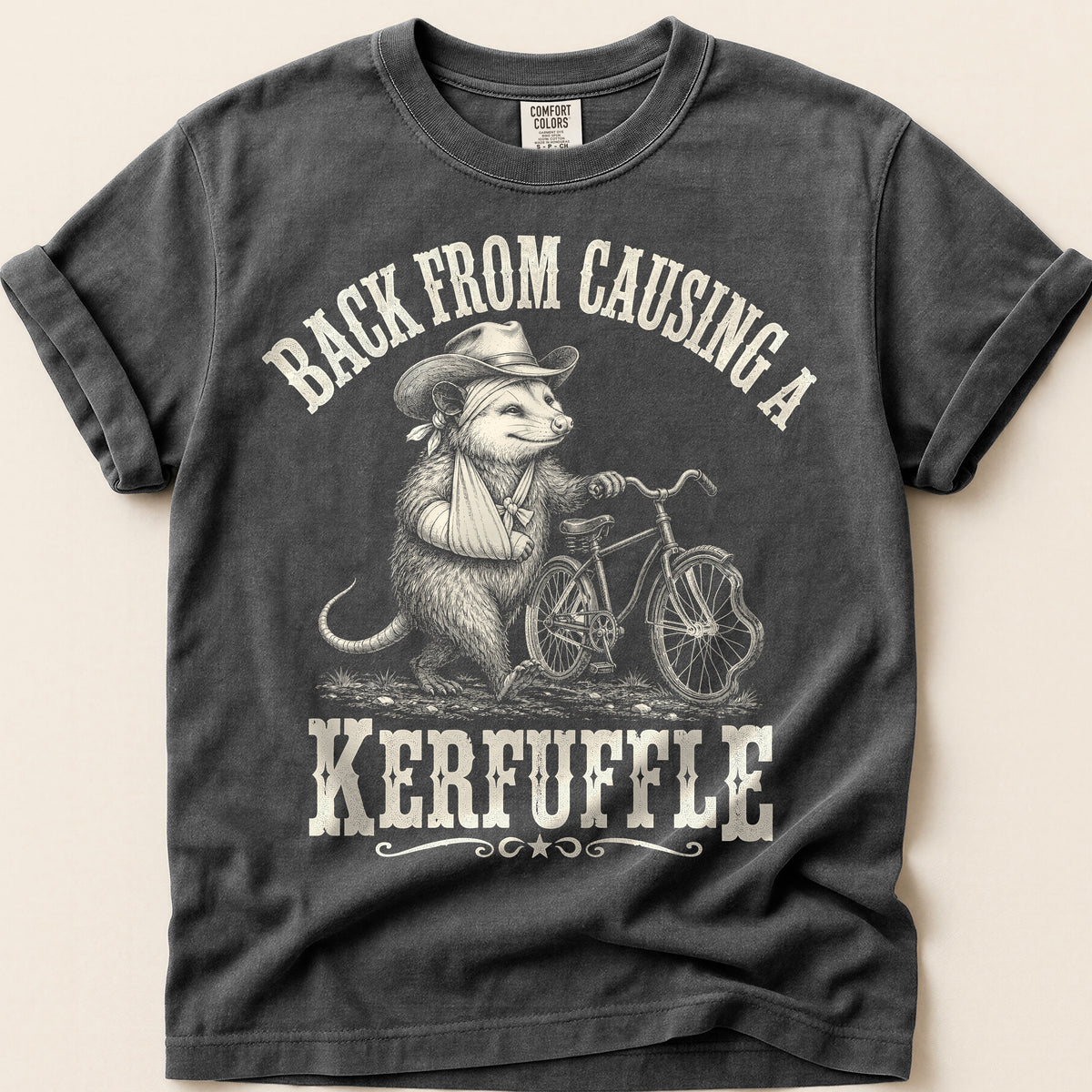 Back From Kerfuffle T-Shirt on Pepper