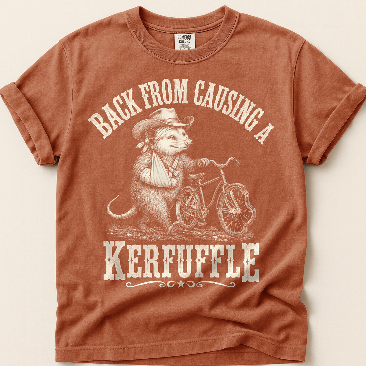 Back From Kerfuffle T-Shirt on Yam