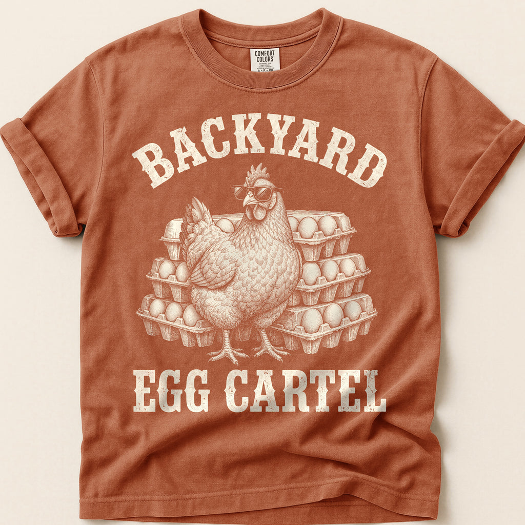 Backyard Egg Cartel T-Shirt on Yam