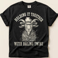 Baling Twine T-Shirt on Black
