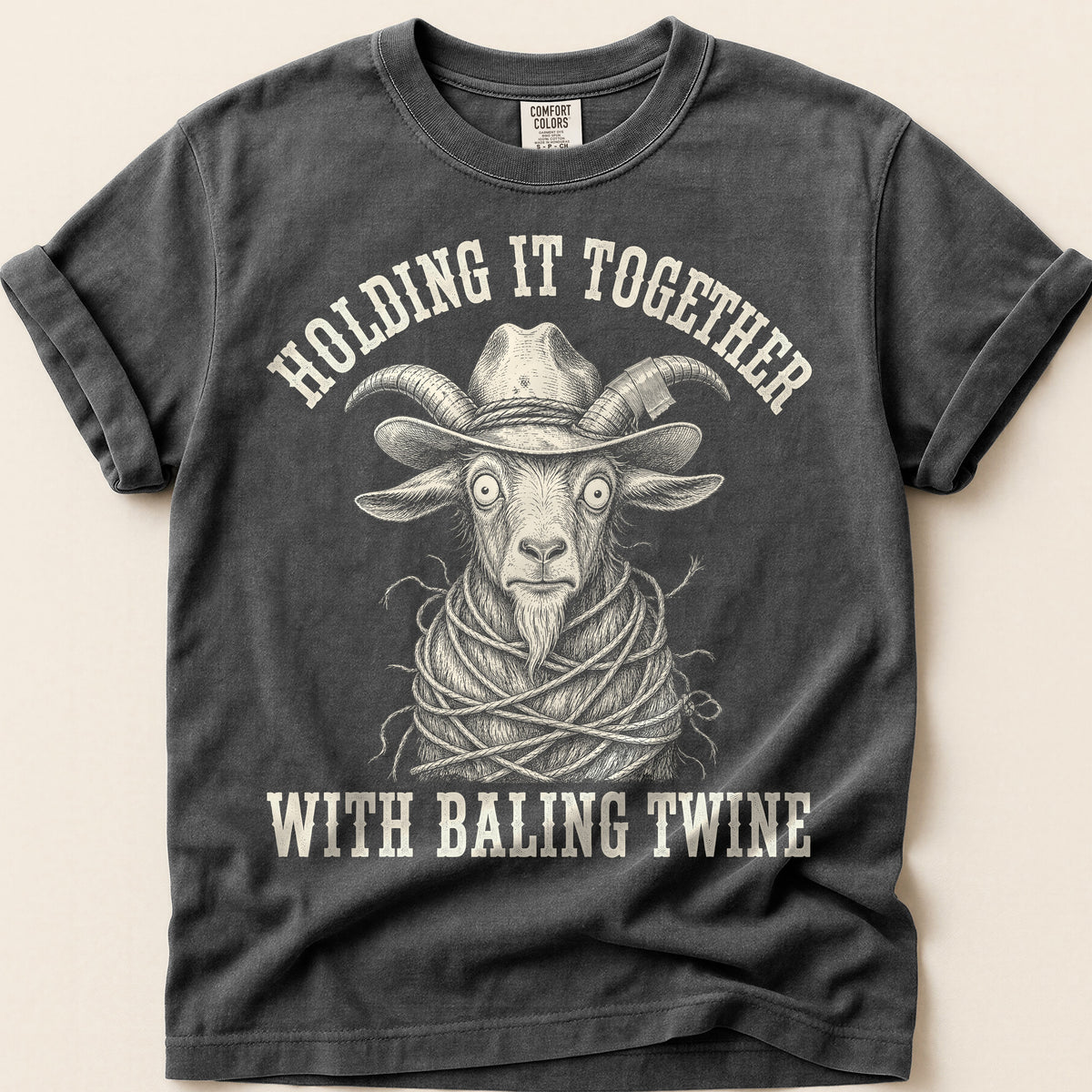 Baling Twine T-Shirt on Pepper