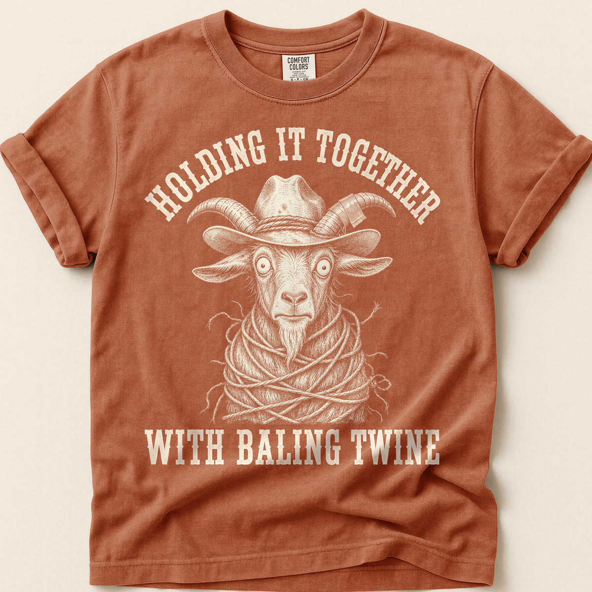 Baling Twine T-Shirt on Yam
