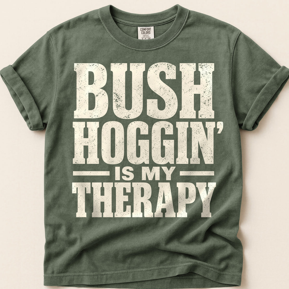 Bush Hoggin on Moss