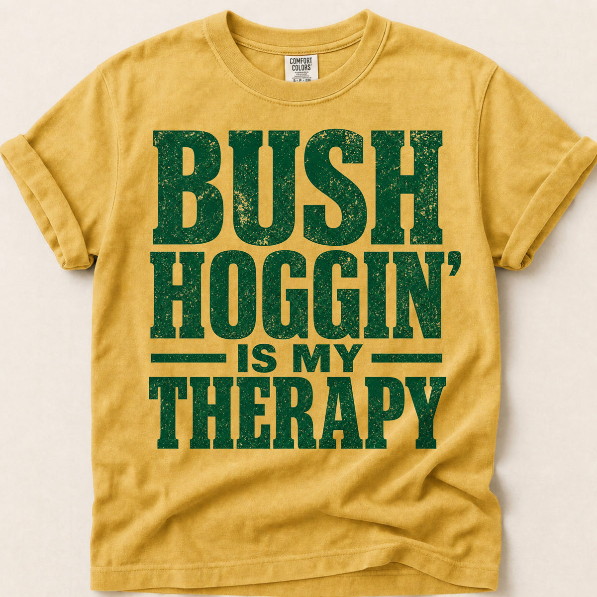 Bush Hoggin on Mustard