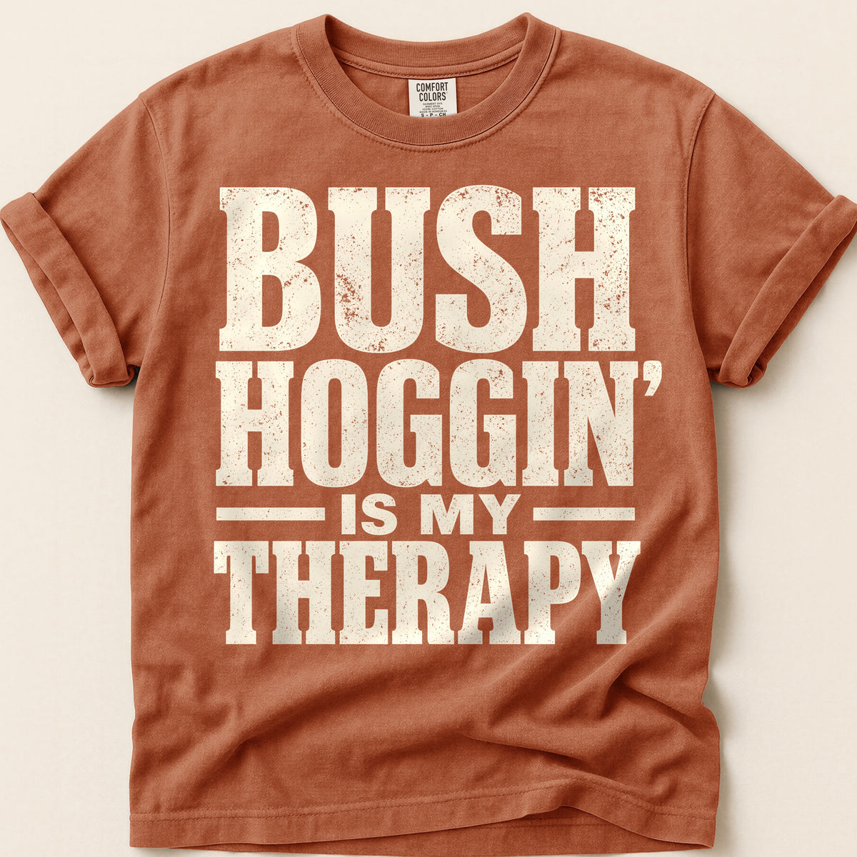Bush Hoggin on Yam