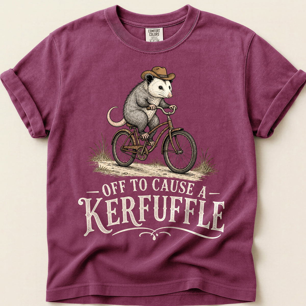 Cause A Kerfuffle T-Shirt on Berry