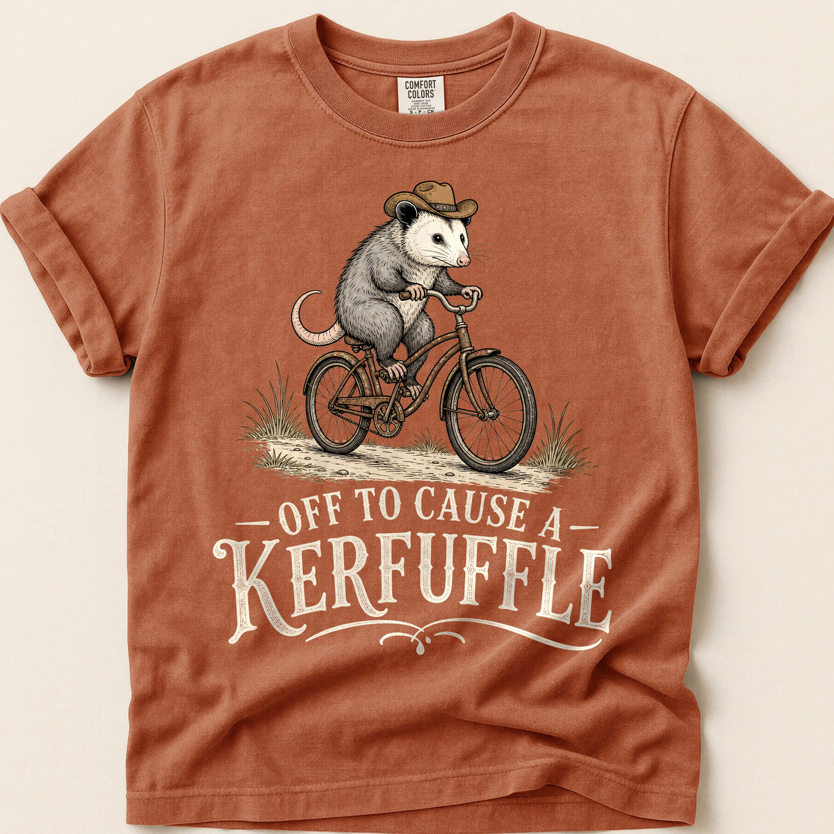 Cause A Kerfuffle T-Shirt on Yam
