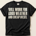 Cheap Diesel on Black