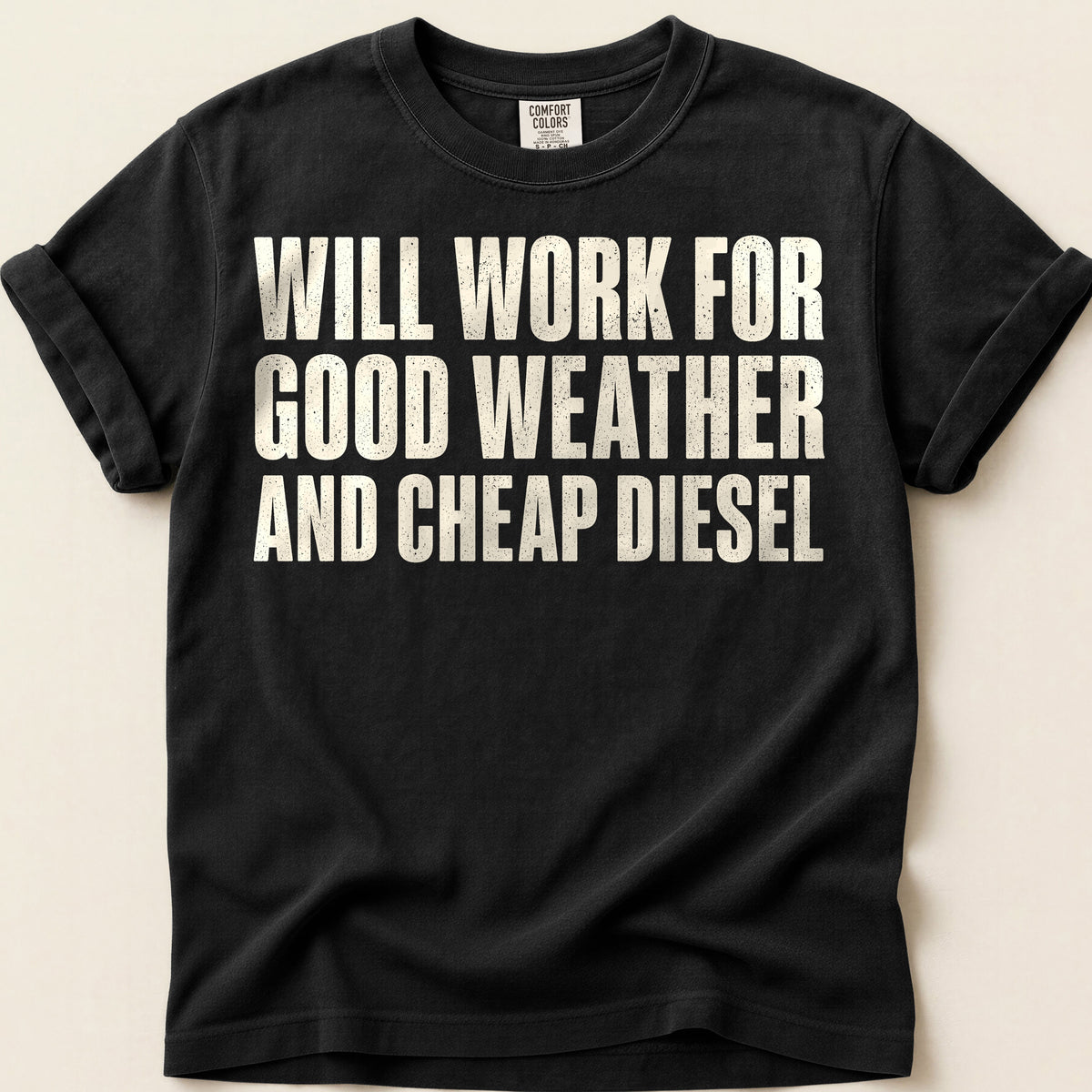 Cheap Diesel on Black