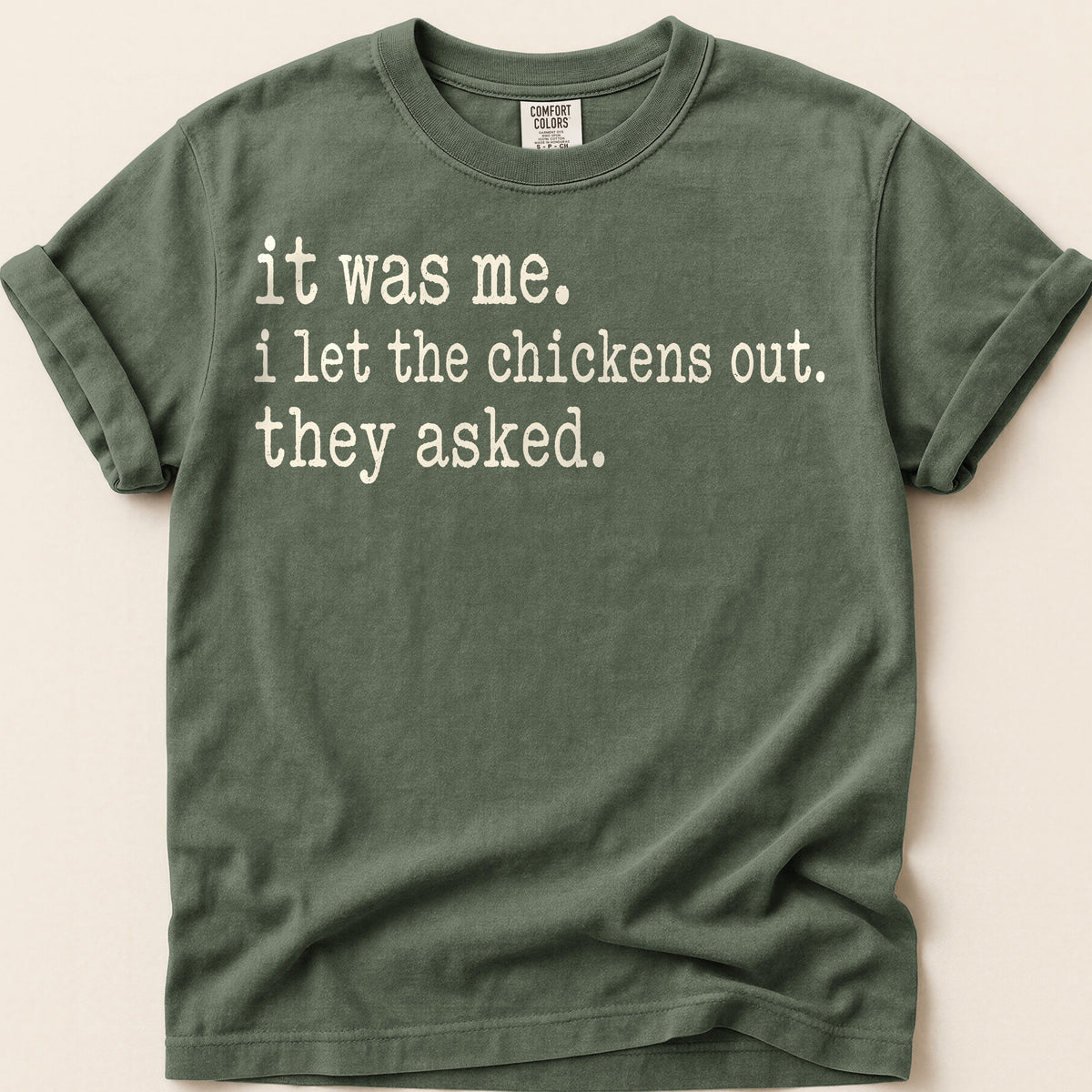 Chickens Out on Moss