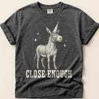 Close Enough Donkey T-Shirt on Pepper