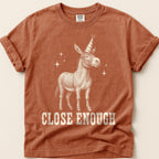 Close Enough Donkey T-Shirt on Yam