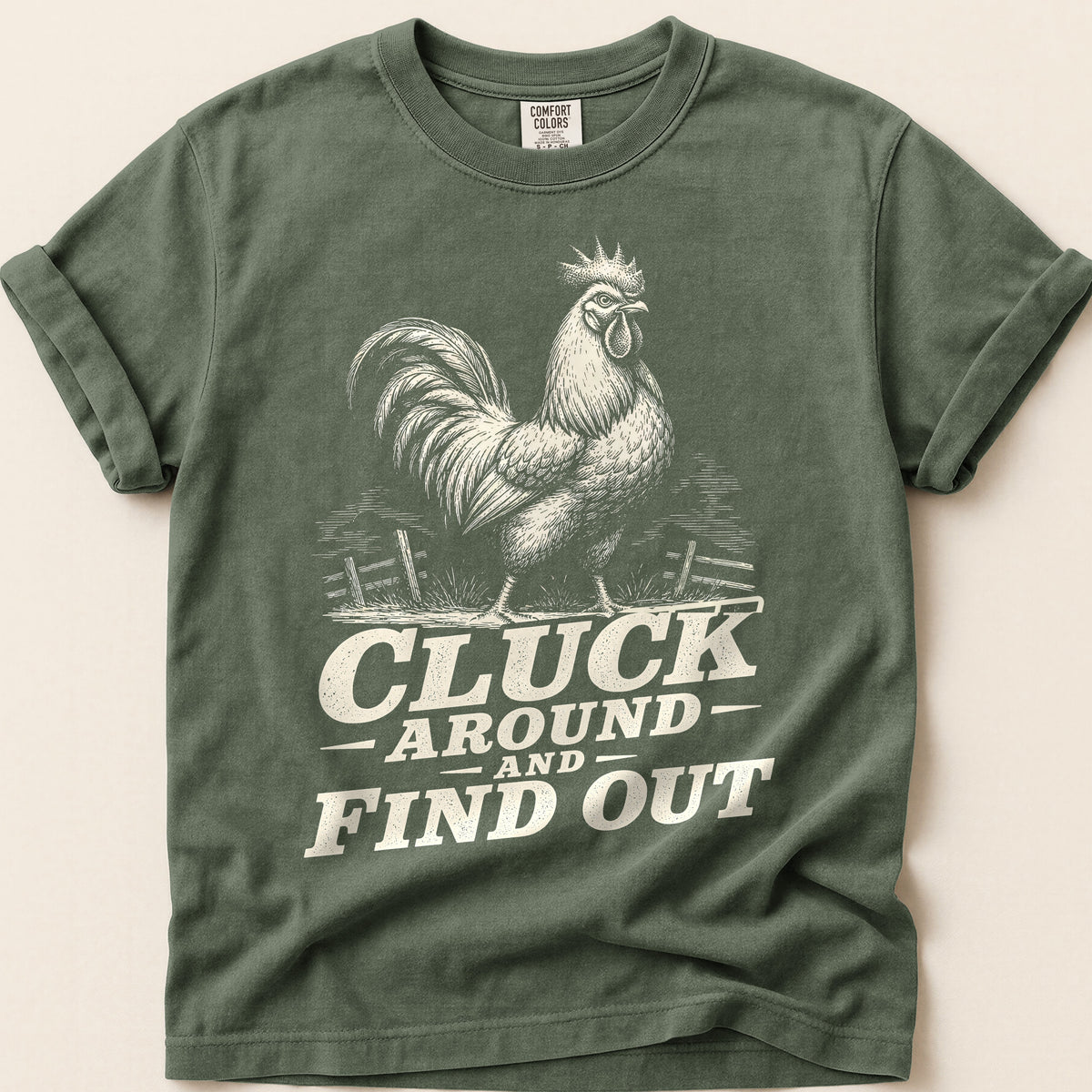 Cluck Around on Moss