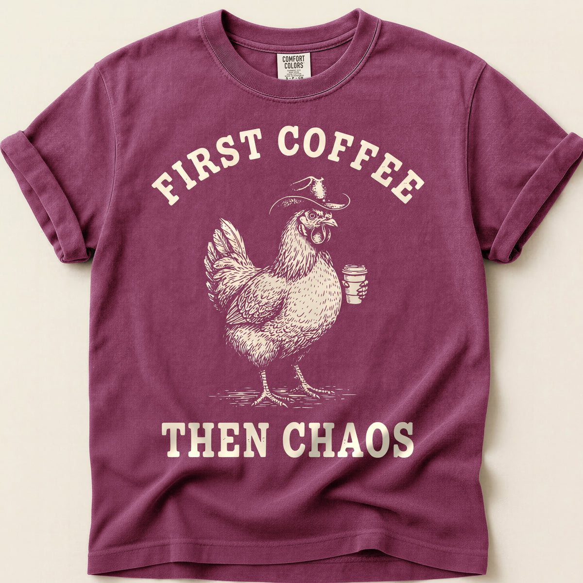 Coffee Chaos Hen on Berry