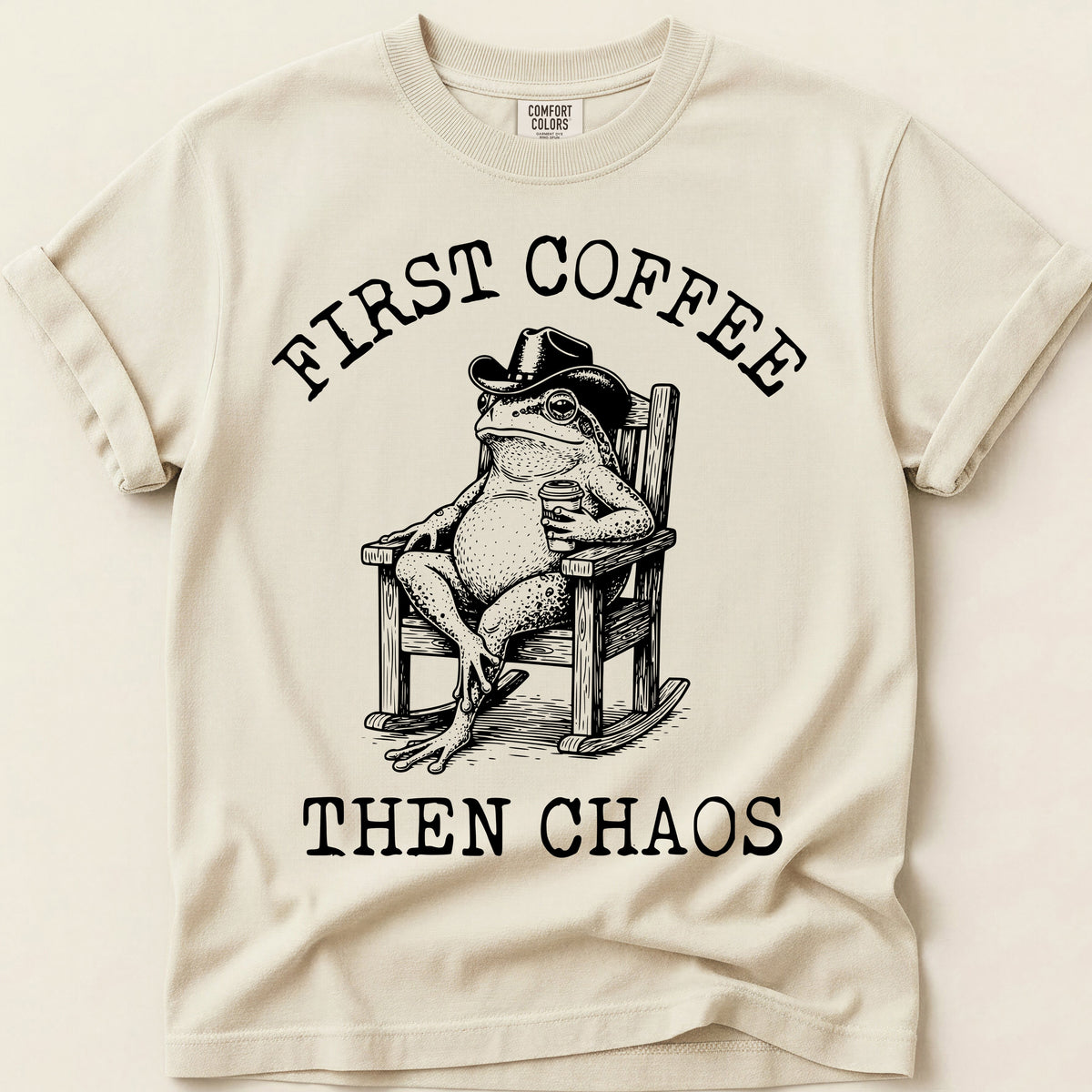 Coffee Chaos Toad on Ivory