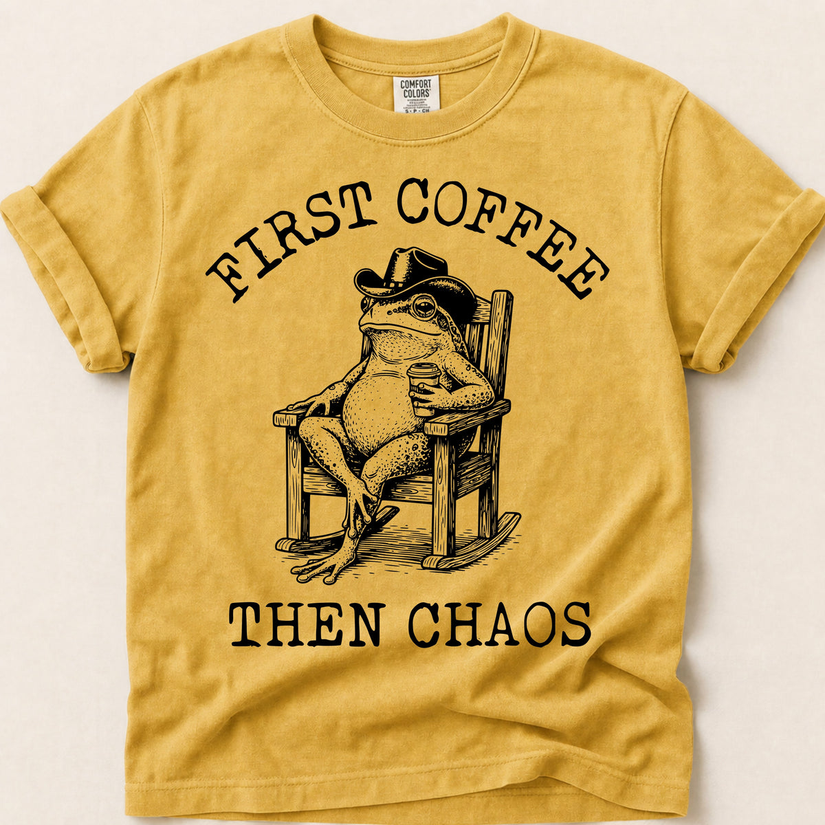 Coffee Chaos Toad on Mustard