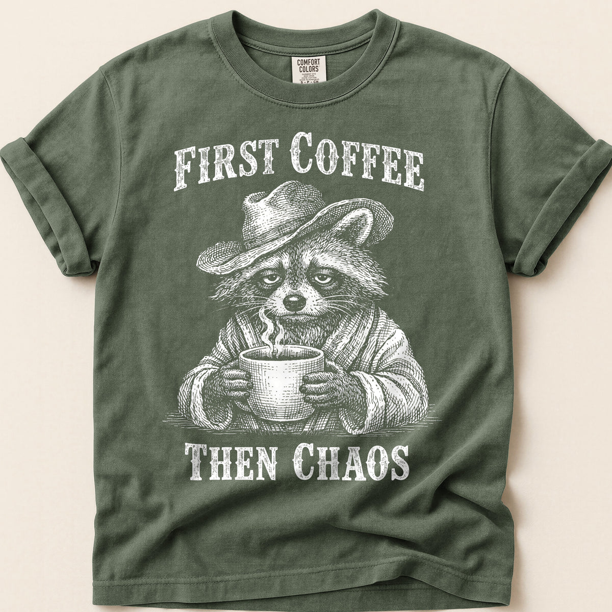 Coffee Then Chaos on Moss