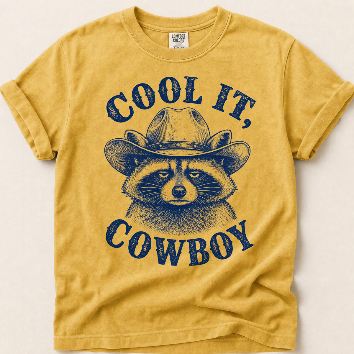 Cool It Raccoon on Mustard