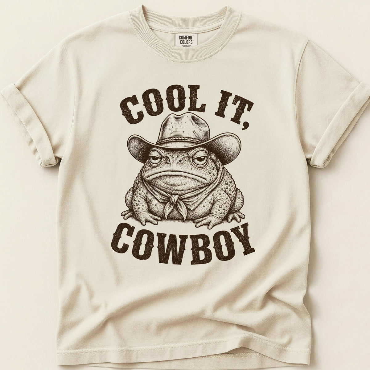 Cool It Toad on Ivory