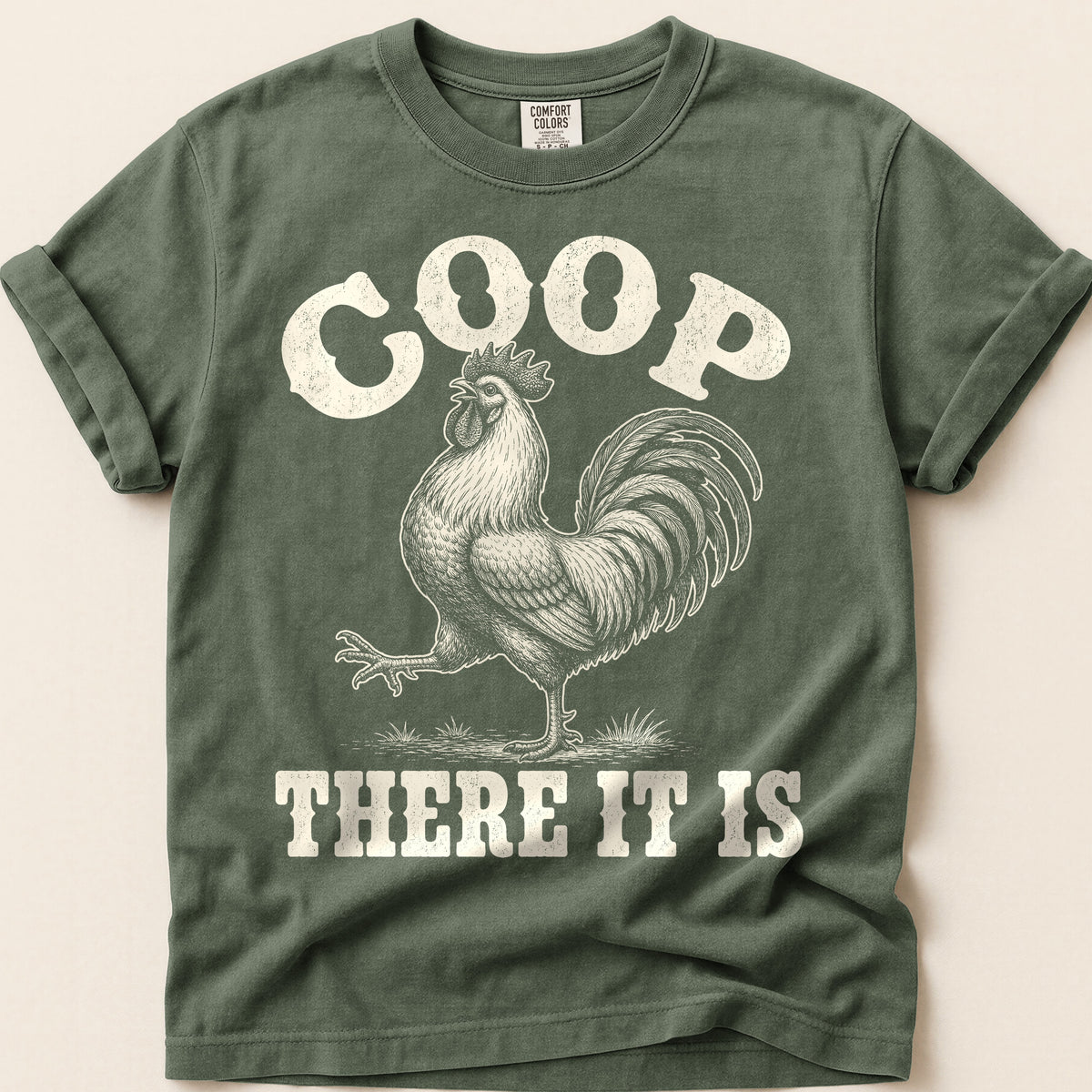 Coop There It Is T-Shirt on Moss