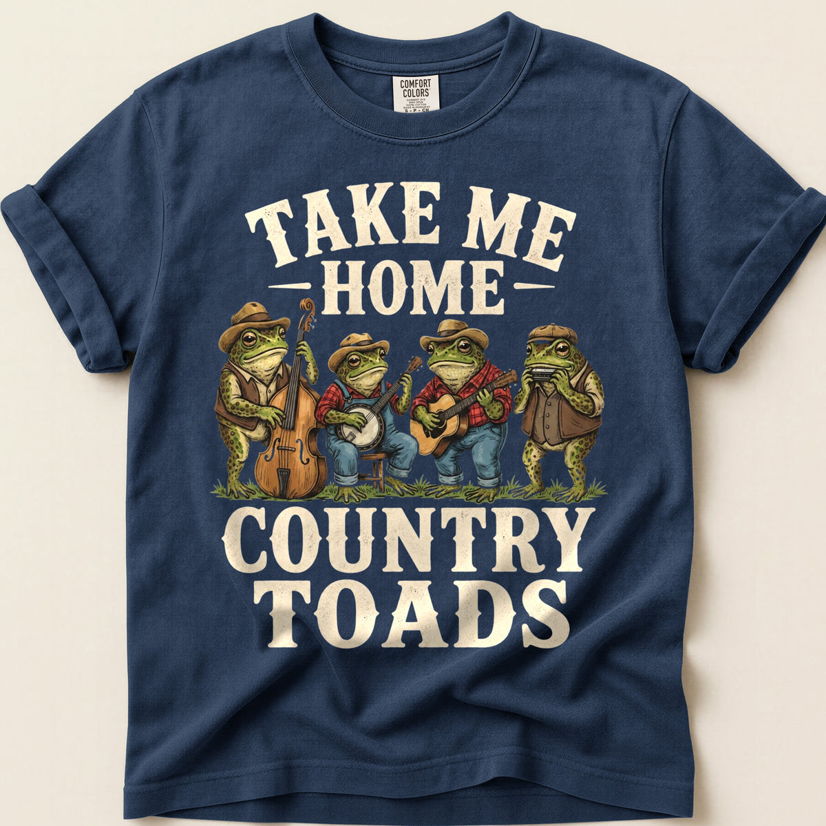 Country Toads on Navy