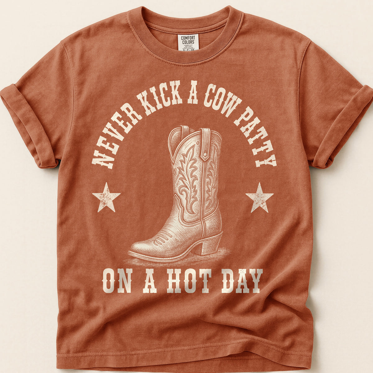 Cow Patty T-Shirt on Yam