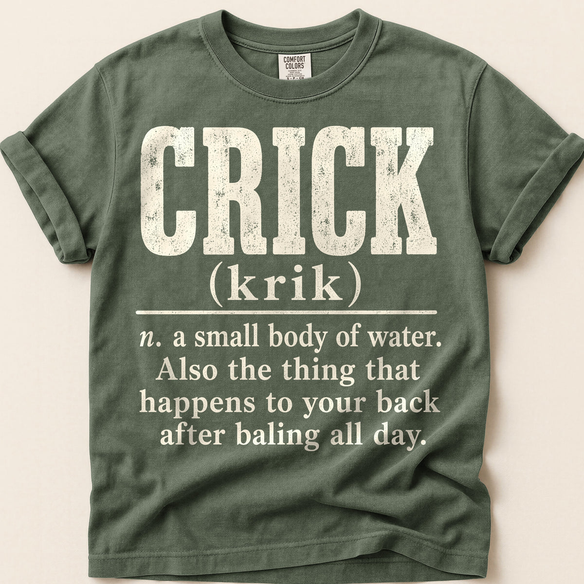 Crick Definition on Moss