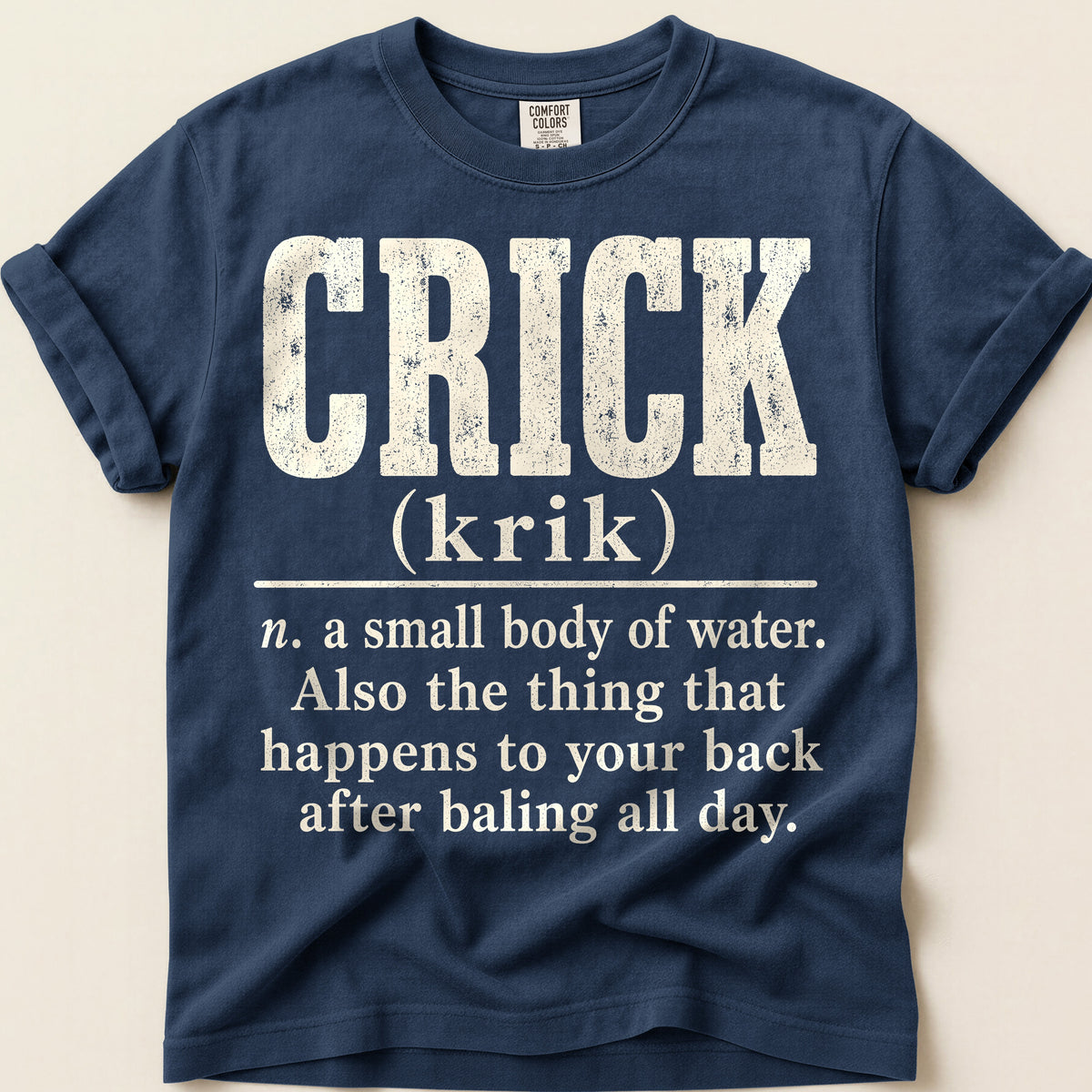 Crick Definition on Navy