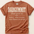 Dadgummit Definition T-Shirt on Yam