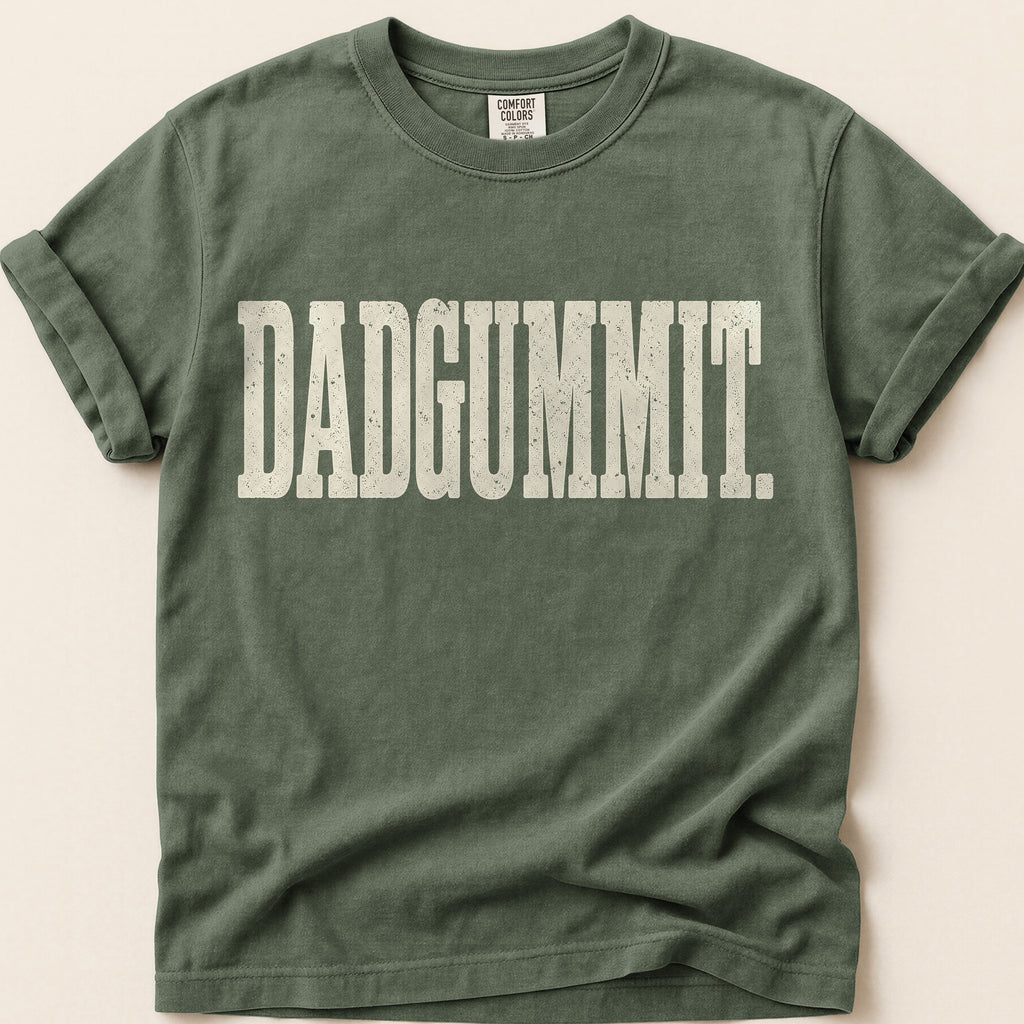 Dadgummit T-Shirt on Moss