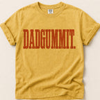 Dadgummit T-Shirt on Mustard