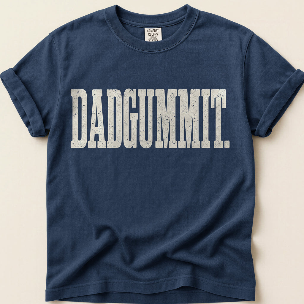 Dadgummit T-Shirt on Navy