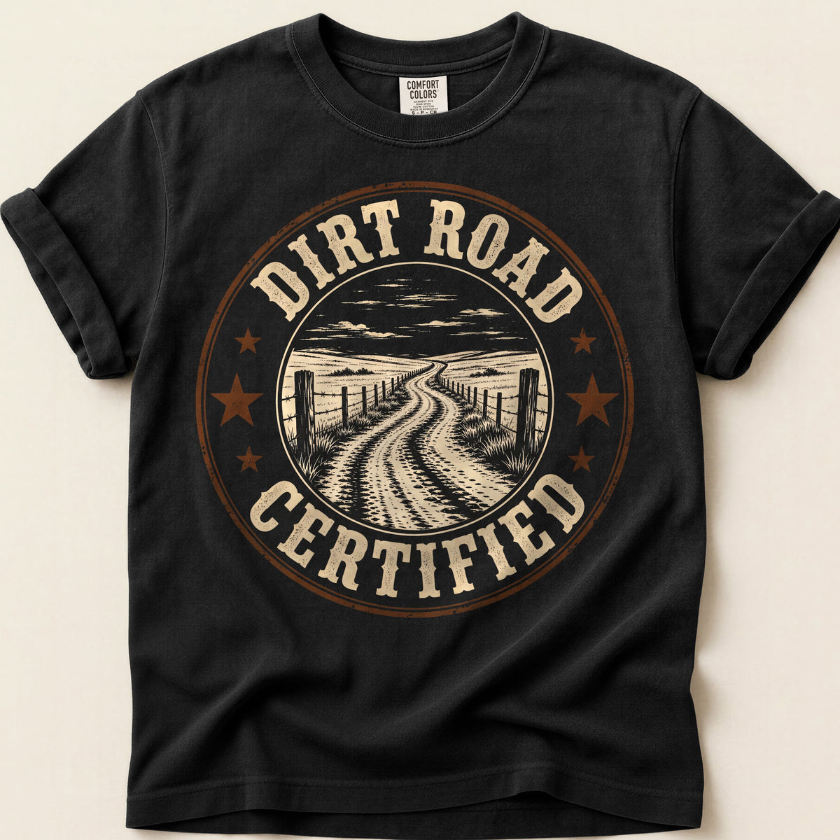 Dirt Road Certified on Black