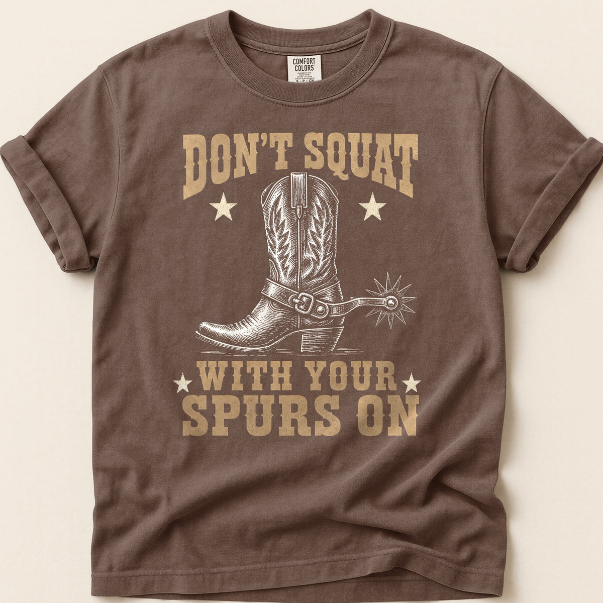 Don't Squat Boot on Espresso