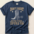 Don't Squat Boot on Navy