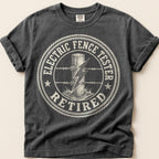 Electric Fence Tester T-Shirt on Pepper