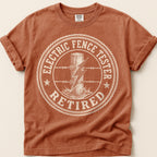 Electric Fence Tester T-Shirt on Yam
