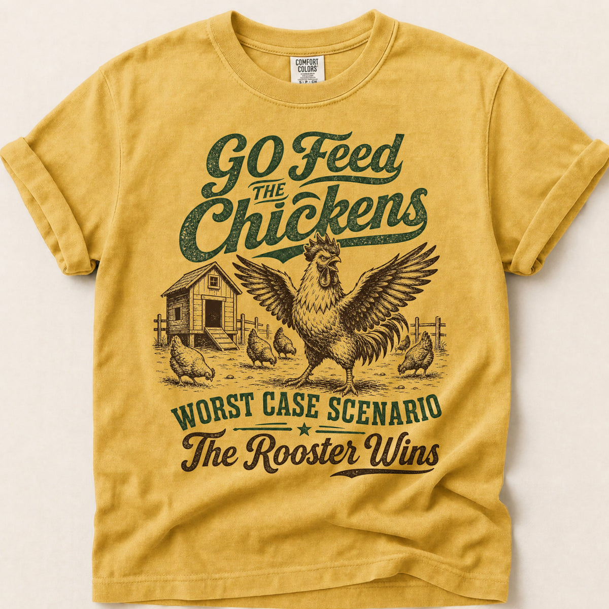 Feed The Chickens on Mustard