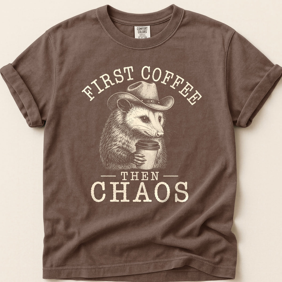 First Coffee Possum on Espresso