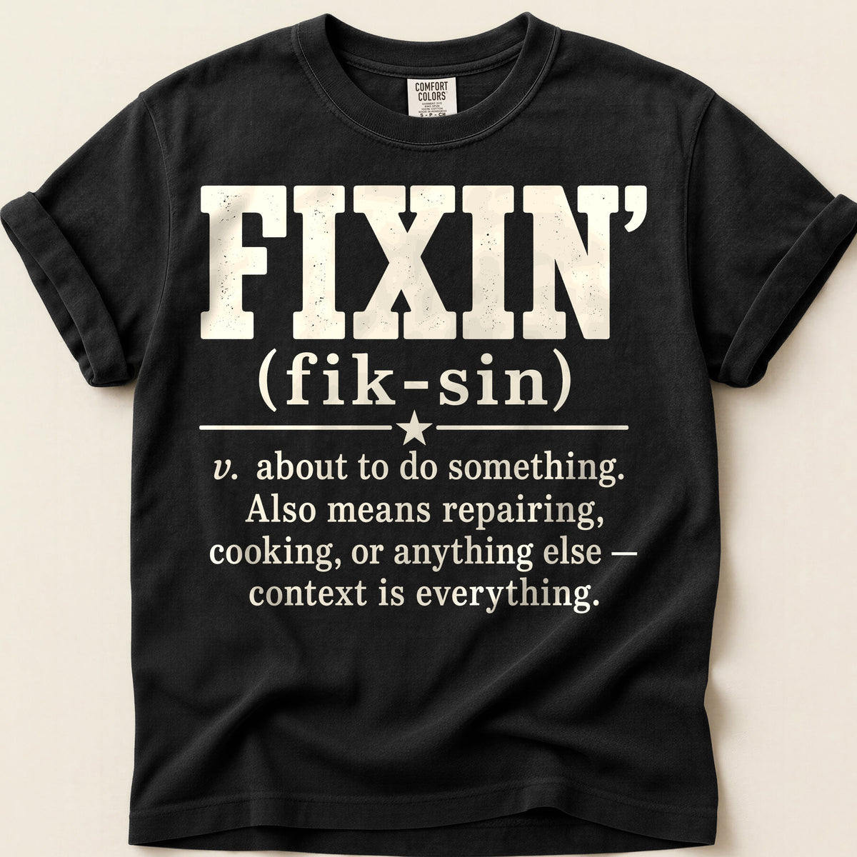 Fixin Definition on Black