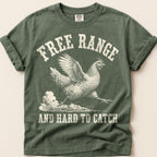 Free Range Hard To Catch T-Shirt on Moss