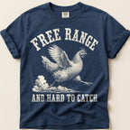 Free Range Hard To Catch T-Shirt on Navy