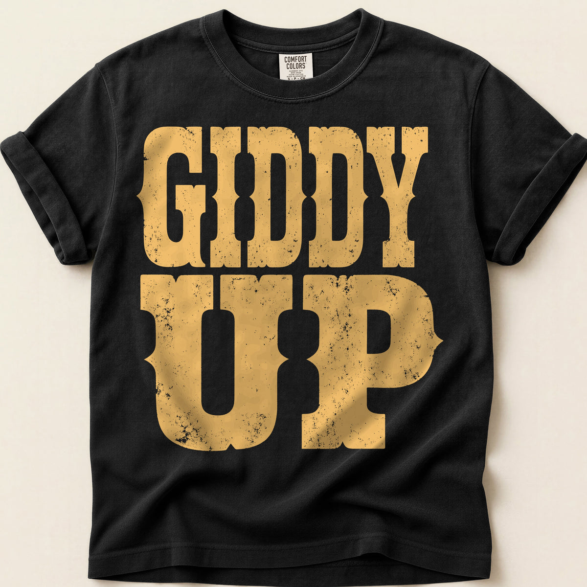 Giddy Up on Black