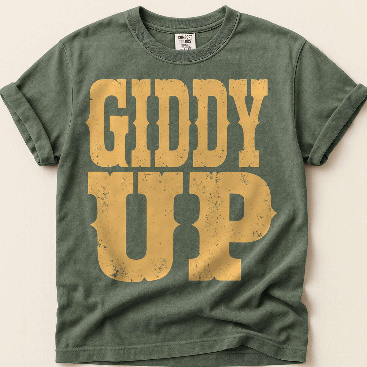 Giddy Up on Moss