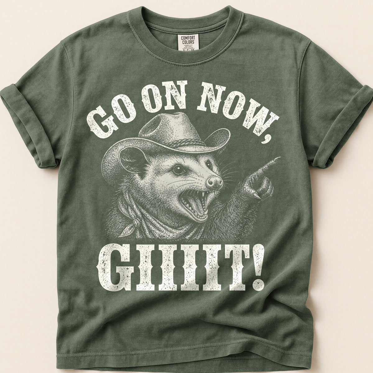 Giiiit T-Shirt on Moss