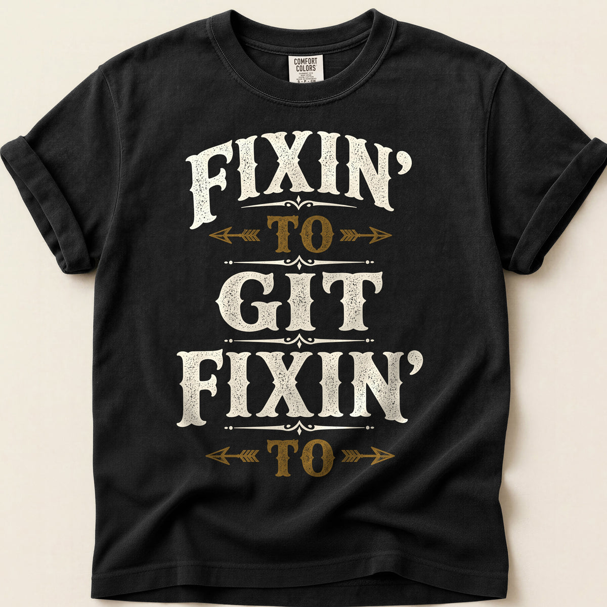 Git Fixin To on Black
